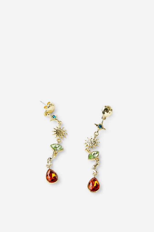 Mid Charm Earring