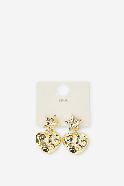 Mid Charm Earring