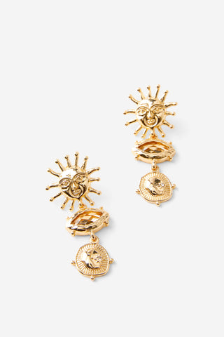 Mid Charm Earring