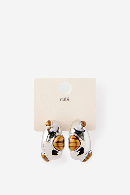 Mid Charm Earring