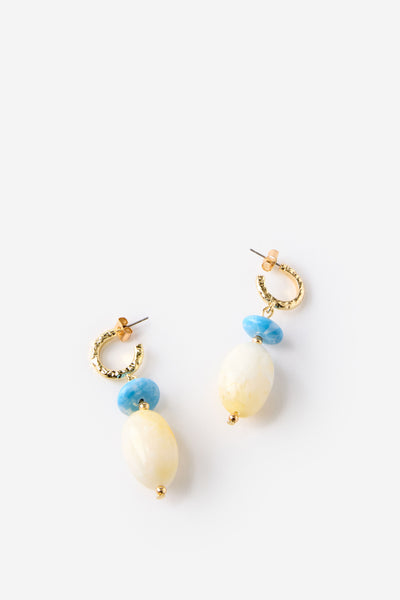 Mid Charm Earring