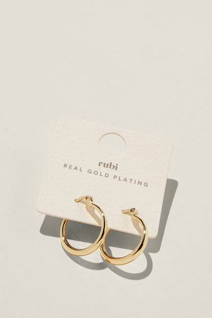 Mid Hoop Earring