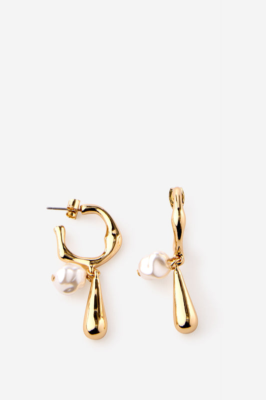 Mid Hoop Earring