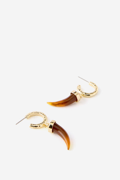 Mid Hoop Earring