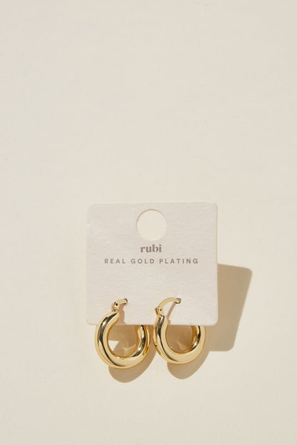 Mid Hoop Earring