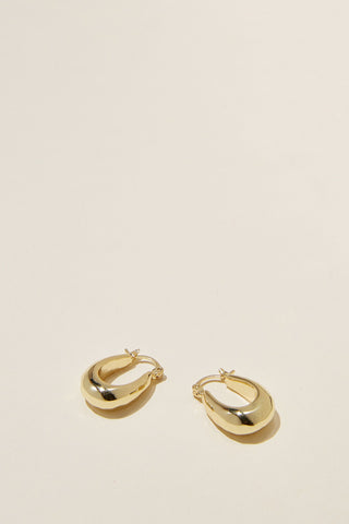 Mid Hoop Earring