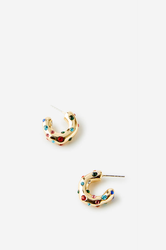 Mid Hoop Earring
