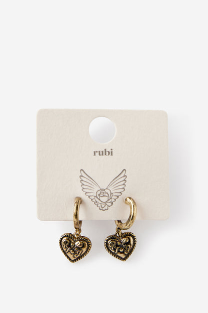 Romeo &amp; Juliet Hoop Earring