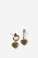 Romeo &amp; Juliet Hoop Earring