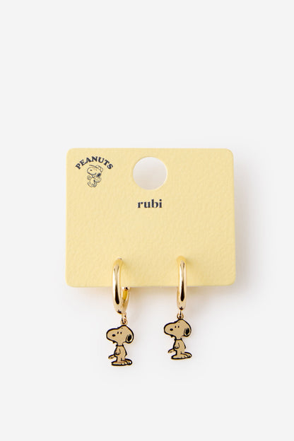Snoopy Huggie Hoop Earring