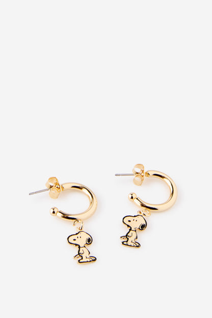 Snoopy Huggie Hoop Earring