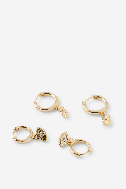 2Pk Mid Earring