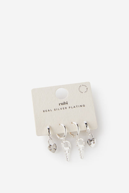 2Pk Mid Earring