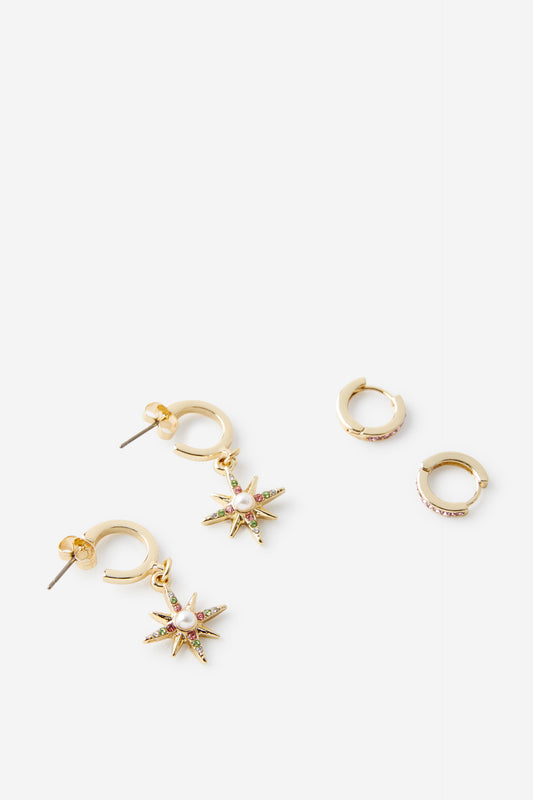 2Pk Mid Earring