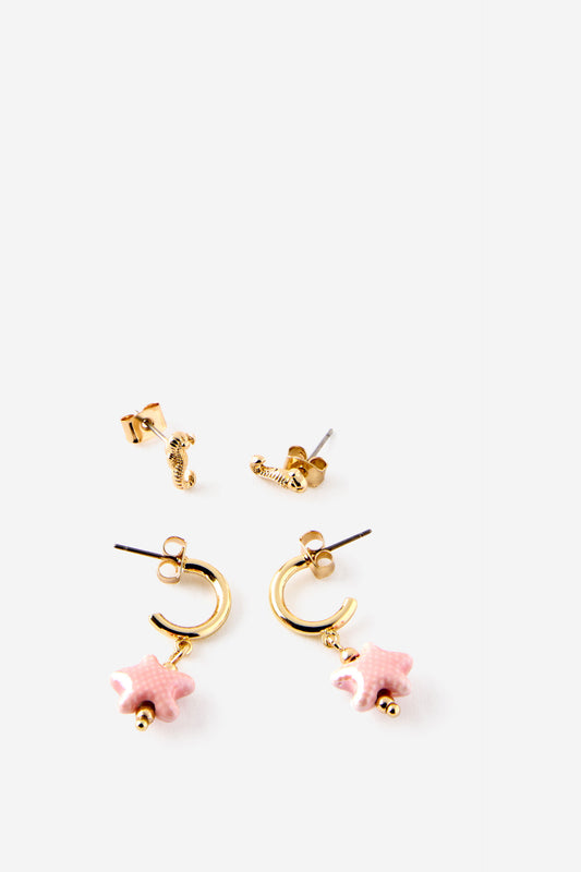 2Pk Mid Earring