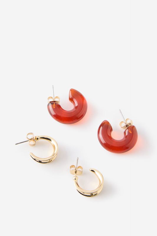 2Pk Mid Earring