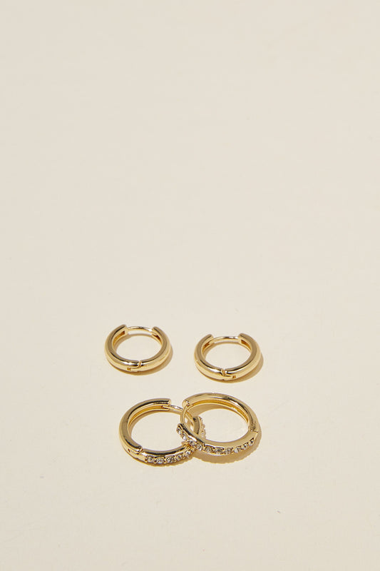 2Pk Mid Earring
