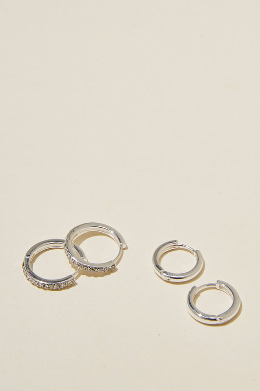 2Pk Mid Earring
