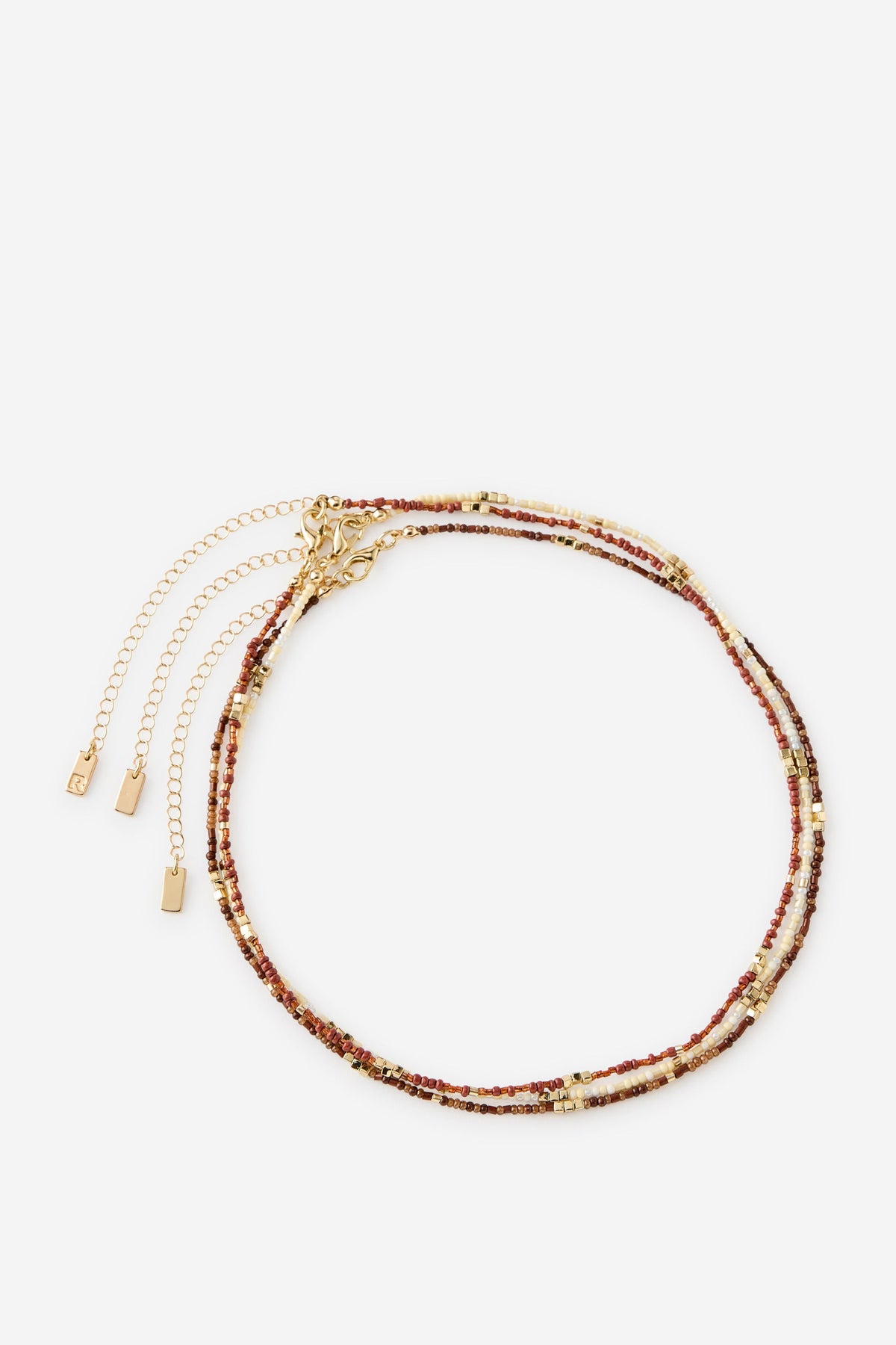 3Pk Beaded Necklace