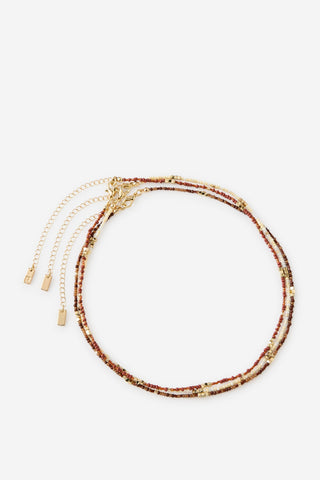3Pk Beaded Necklace