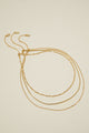 3Pk Fine Chain Necklace