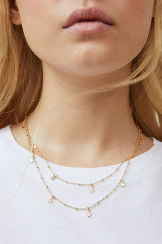 2Pk Fine Chain Necklace