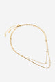 2Pk Fine Chain Necklace