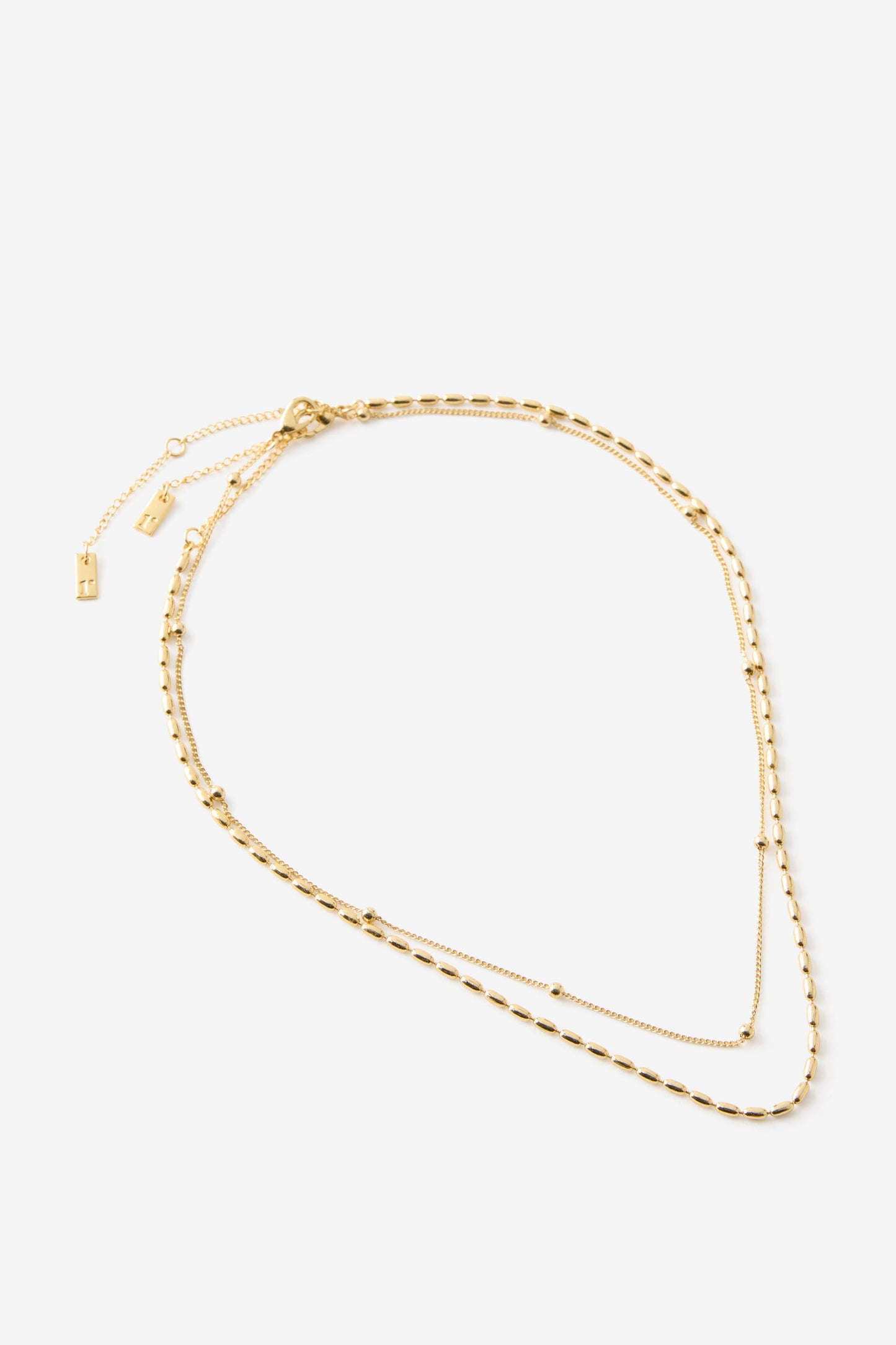 2Pk Fine Chain Necklace