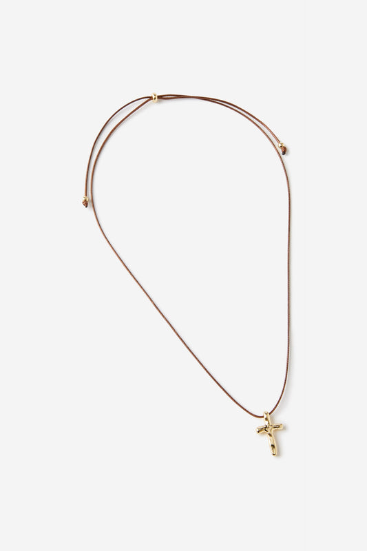 Cord Pendant Necklace