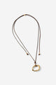 Cord Pendant Necklace