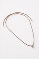 Cord Pendant Necklace