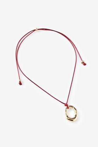 Cord Pendant Necklace