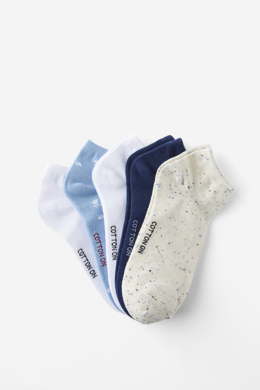 5Pk Ankle Sock