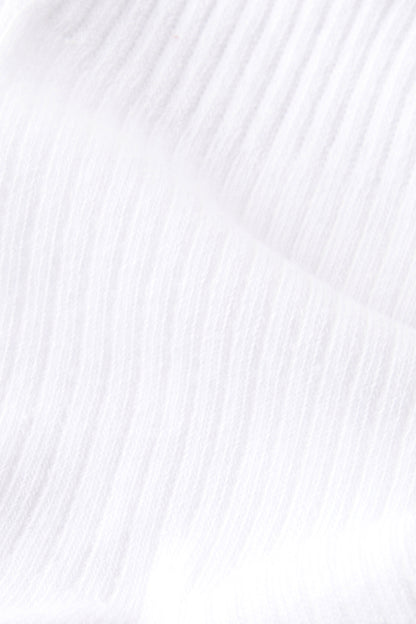 Frill Ribbed Crew Sock