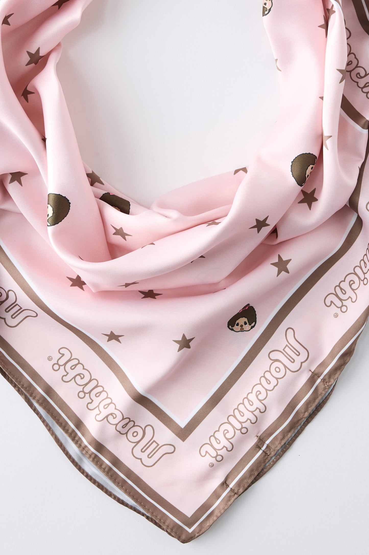 Monchhichi Everyday Knot Square Scarf