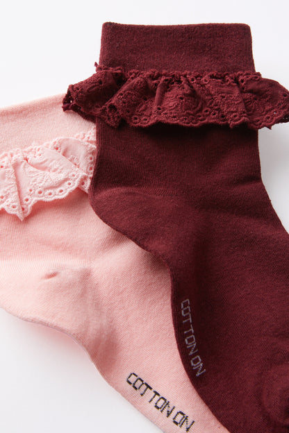 The Perfect Pair Pretty Frill Sock