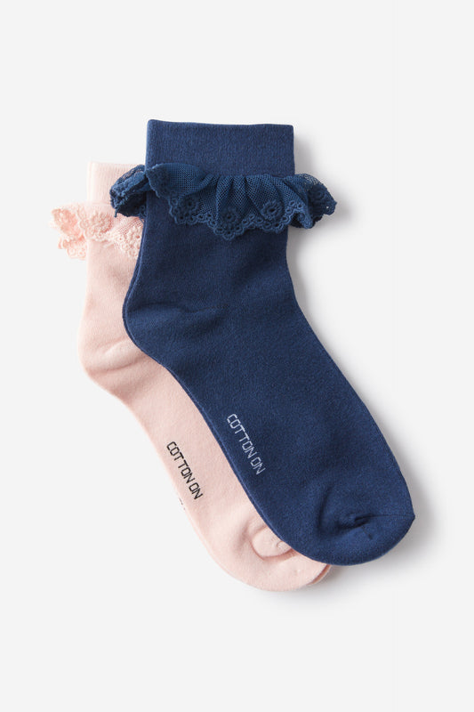 The Perfect Pair Pretty Frill Sock