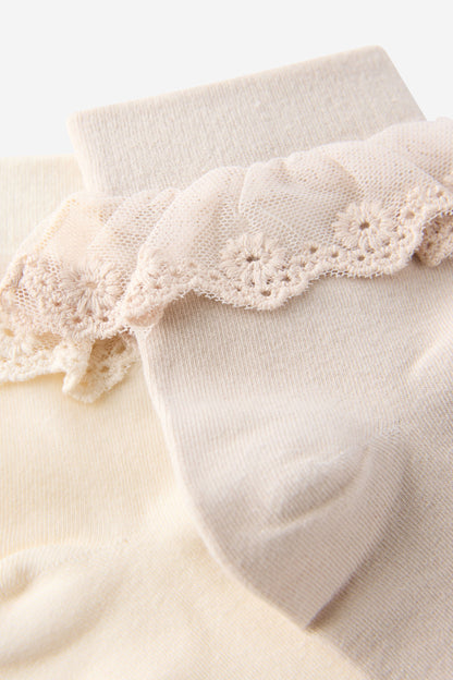 The Perfect Pair Pretty Frill Sock 2Pk