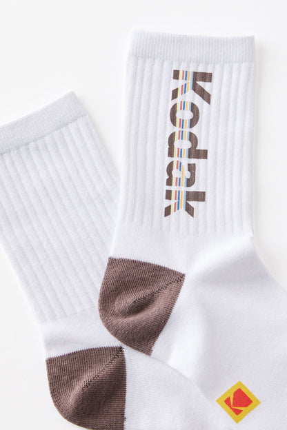 Kodak Retro Sporty Crew Sock