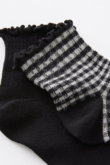 The Perfect Pair Frill Rib Ankle 2Pk
