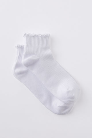 The Perfect Pair Frill Rib Ankle 2Pk