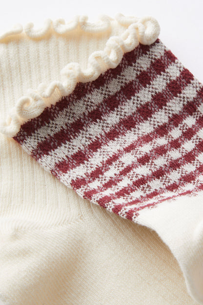 The Perfect Pair Frill Rib Ankle 2Pk