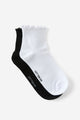 The Perfect Pair Frill Rib Ankle 2Pk