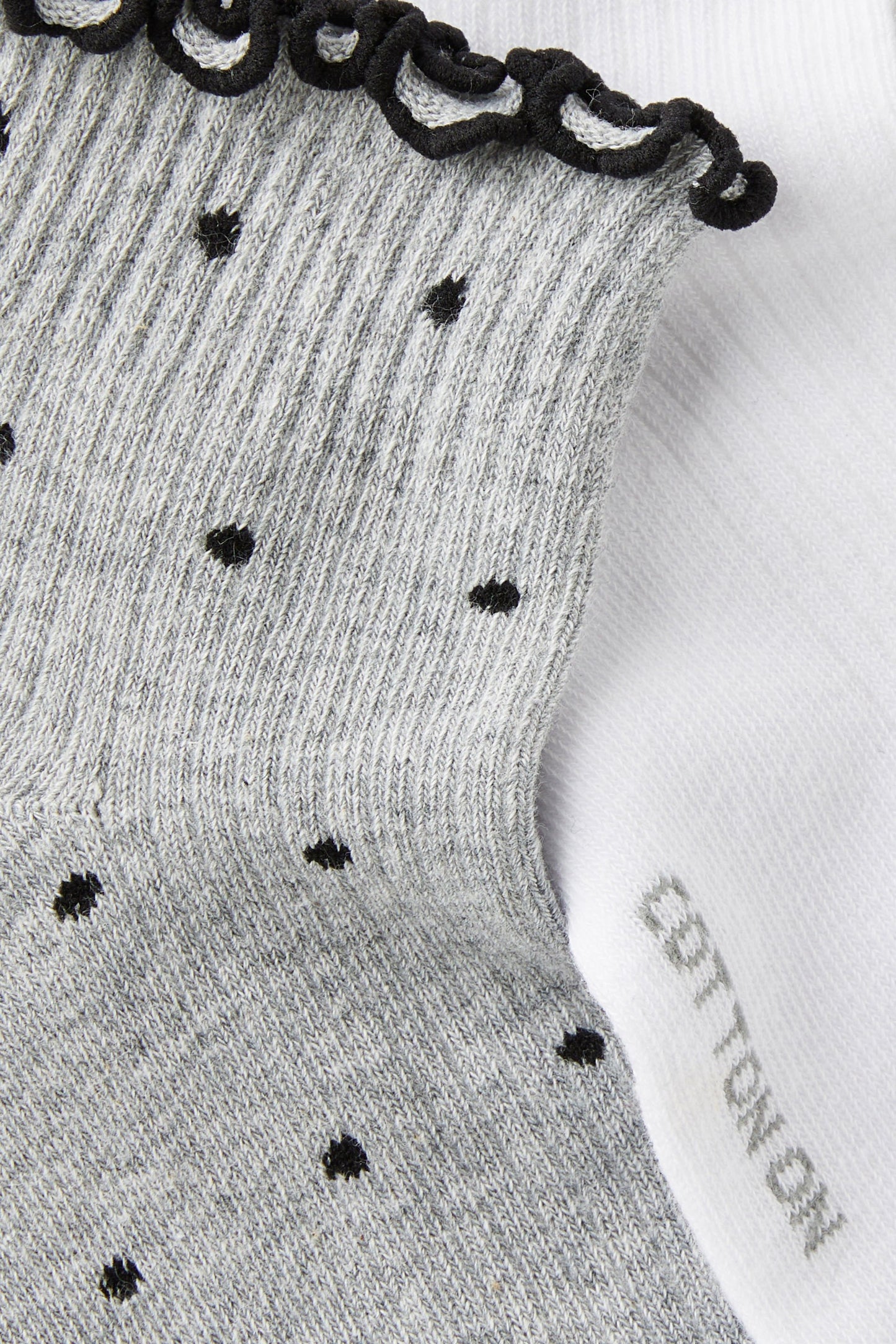 The Perfect Pair Frill Rib Ankle 2Pk