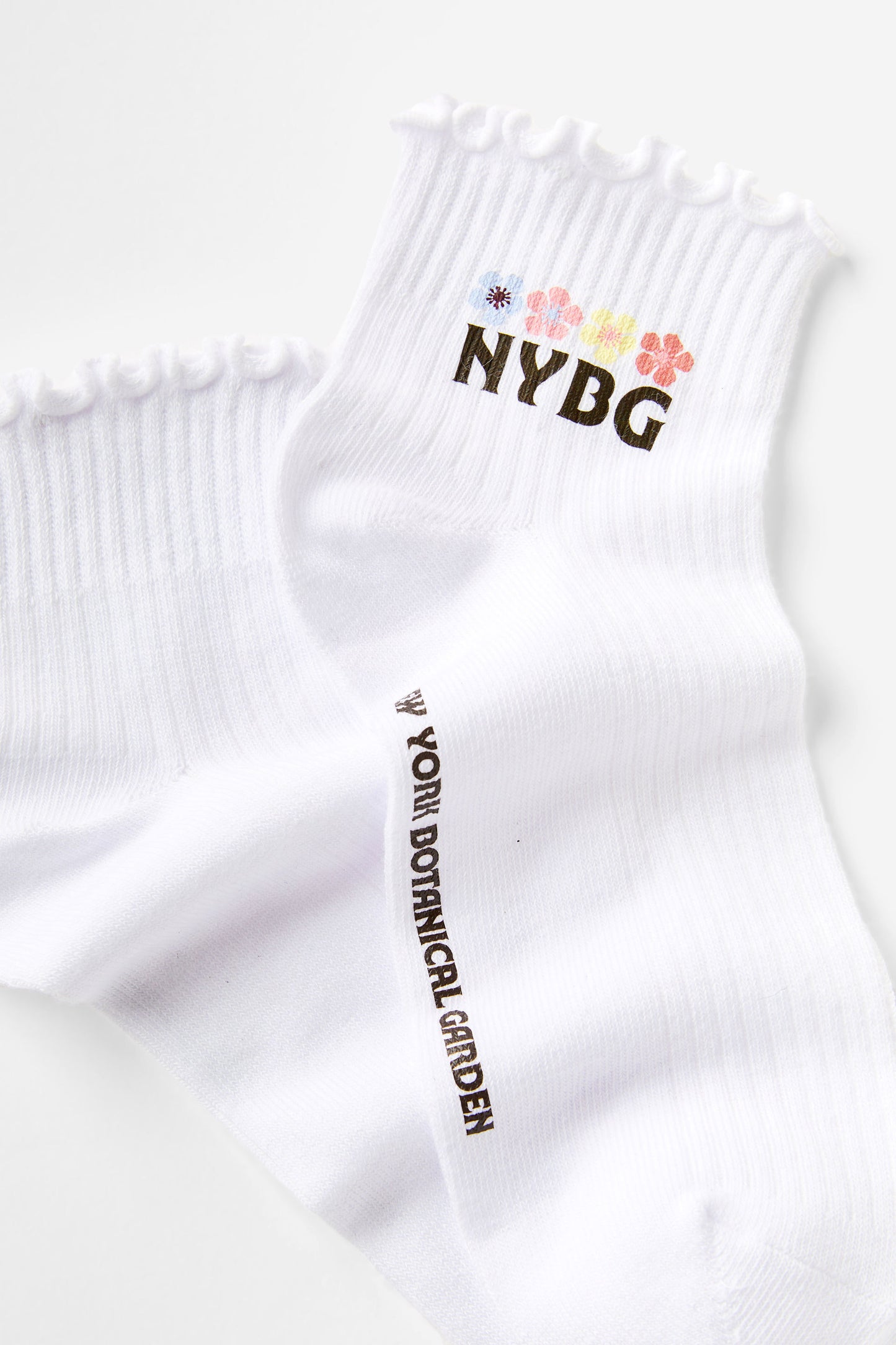 New York Botanical Garden Frill Ankle Sock