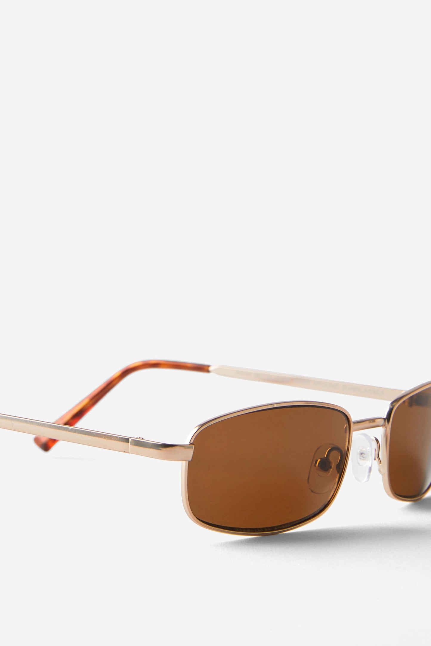 Asha Metal Slim Wrap Around Sunglasses