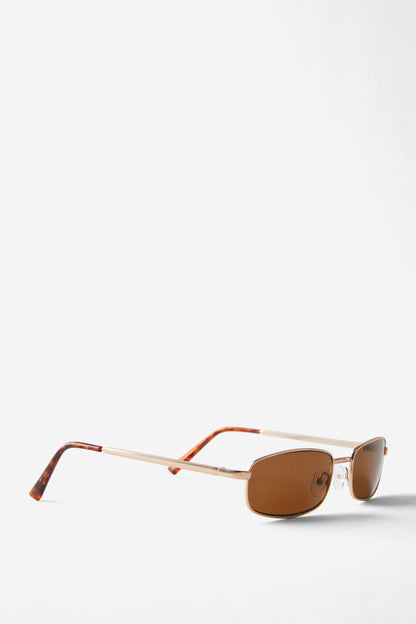 Asha Metal Slim Wrap Around Sunglasses