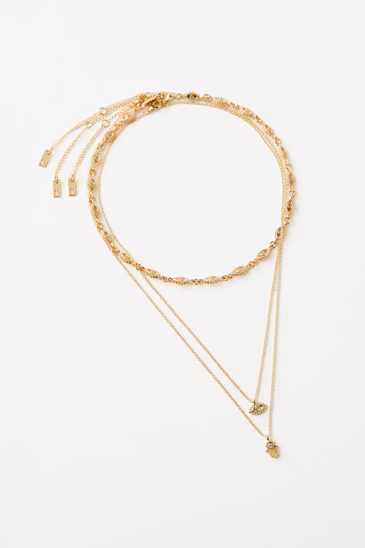 3Pk Pendant Necklace