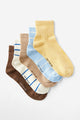 5Pk Quarter Crew Sock
