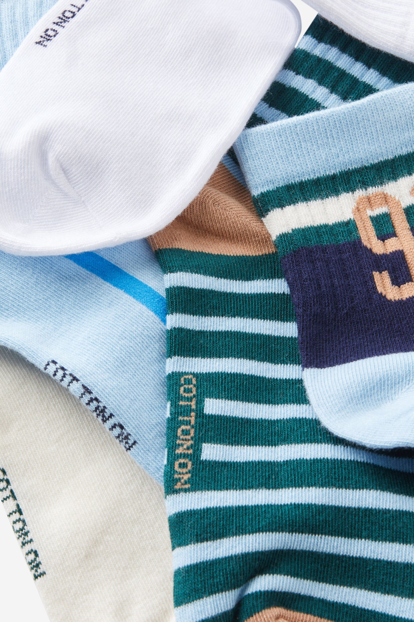 5Pk Quarter Crew Sock